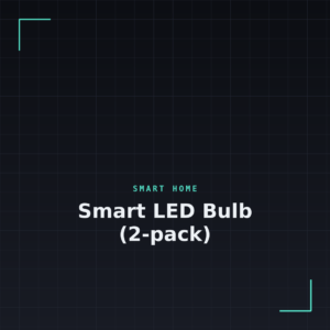 Smart LED Bulb (2-pack)