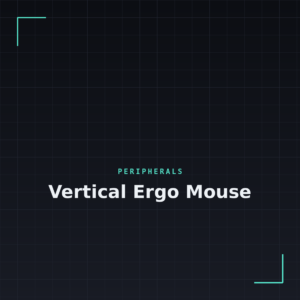 Vertical Ergo Mouse